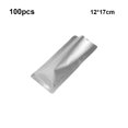 thumbnail image 3 of Toystoory Paquete de 100 bolsas resistentes a la perforación para cocina, bolsas de papel de aluminio para evitar la intensidad de la luz, Almacenamiento y organización del hogar  12*17 cm 20 hilos, 3 of 6