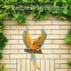 thumbnail image 4 of Loro Decoración De La Pared Resina Vivid Flapping Colgando Loro Estatua Adorno De Pájaro Para Jardín Patio Césped Yarda Colgando Loro Estatua De Jardín,, 4 of 8