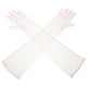 thumbnail image 4 of Guantes largos de tul transparente para mujer, elegantes guantes de novia, para fiesta de ópera, codos semitransparentes, para disfraz, boda, fiesta, noche, color rosa, 4 of 7