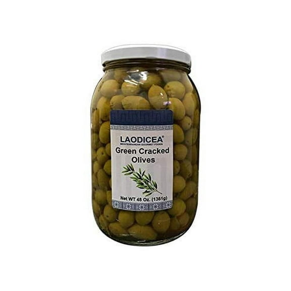 Laodicea Green Cracked Olives