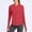 #0207-Watermelon Red, variant on Shihyeh Women's UPF 50 Swim Cover Up Sun Protection Hoodie Long Jacket SPF Lightweight Beach Cover Ups for Women