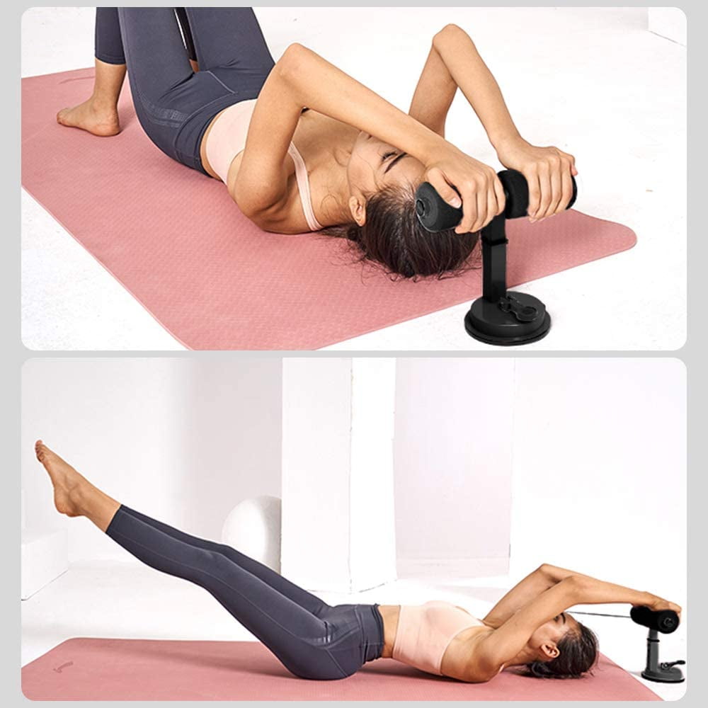 Self Suction Situp Bar Sit Ups Sucker Sit Ups Assistant Device Multi Function Waist Belly Exercise Tool Adjustable Sit Up Equipment Helper