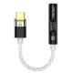 thumbnail image 1 of BA23 USB Type C to 3.5 mm Jack Adapter Headphone Amp USB C Audio AUX Converter Decoder CX31993 PCM 32Bit 384KHz A, 1 of 4
