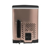 Frigidaire 26 lb. Bullet Ice Maker, Countertop Ice Machine with LED Control Panel, Copper Stainless Steel