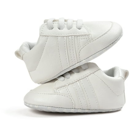 

Toyella Baby Boy Girl Moccasins Shoes Infant PU Leather Non-slip Soft Newborn Sneakers 5 110