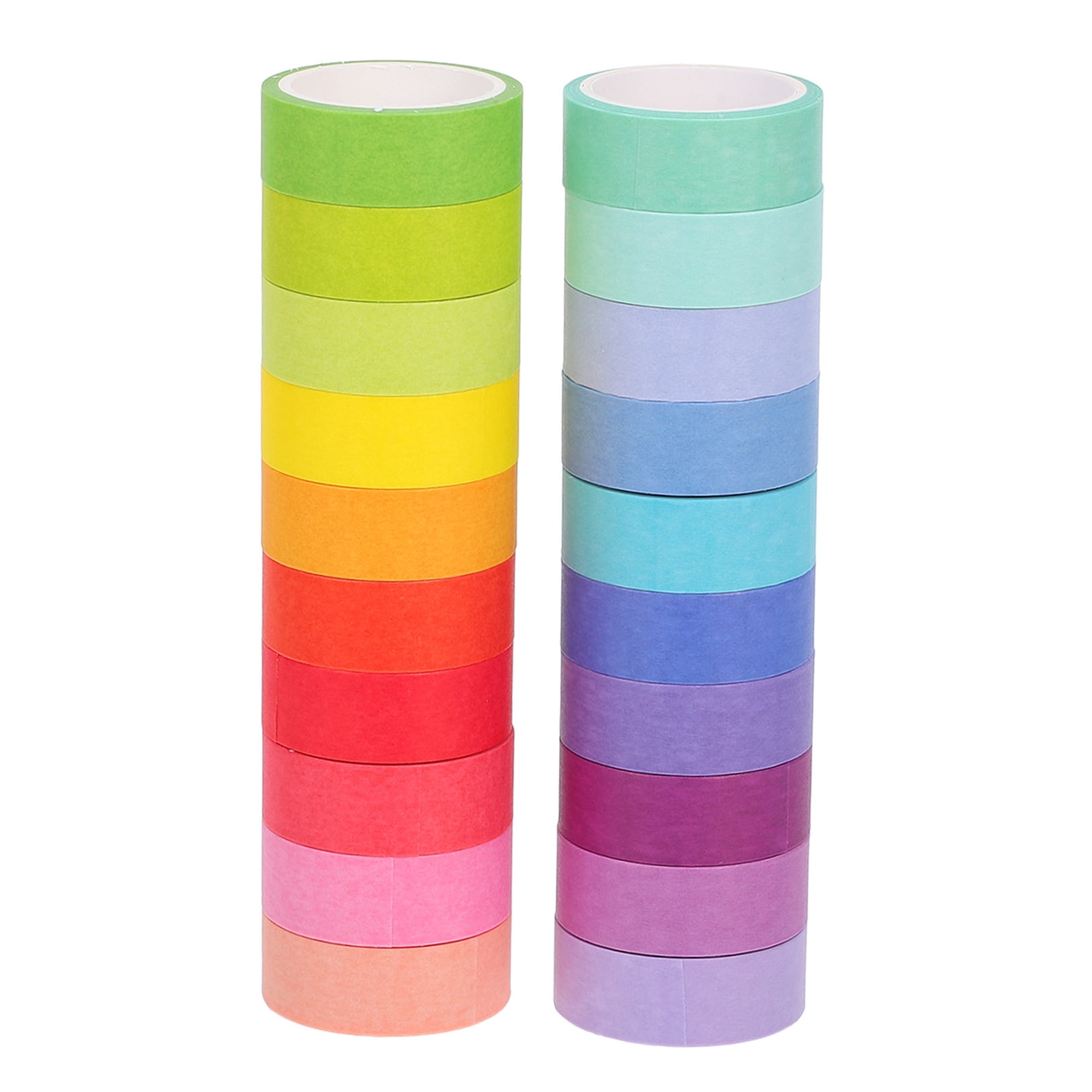 WEUVEB Assorted Tape Rolls for Crafting, Decorating, Projects and Art Supplies
