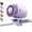 Purple, variant on Aerochili Portable Ac, Aerochill Portable Ac for Car, Provides Cooling Mist and Shade, Three-Level Adjustment Combined with a Multi-position Clamp Design, Ideal for Various Trucks and Passenger Cars