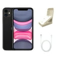 thumbnail image 1 of Refurbished Apple iPhone 11 A2111 (Fully Unlocked) 128GB Black (Grade A) w/ Gift Box, 1 of 4