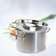 thumbnail image 4 of Kitchen Stainless Steel Funnel Salad Dressing Wide Mouth Funnel, 4 of 5