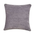 thumbnail image 5 of LR Home Yakar Chenille Poly Filled Pillow in Gray, 24" x 24", 5 of 9