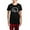 With Red Plaid Pant, variant on CafePress - Bear Outline Pajamas - Women's Short Sleeve Print T-Shirt and Pants Dark Cotton Pajama Set