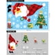 thumbnail image 3 of Calcomanías navideñas para ventanas, copos de nieve de invierno, calcomanías para ventanas con Papá Noel, árbol de Navidad, renos, decoraciones navideñas para interiores, 3 of 5