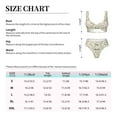 thumbnail image 4 of Kdxio Cute Rabbit Print Women's 2 Piece High Waisted Wrap Spaghetti Strap Summer Swimsuit Bikini Set-Medium, 4 of 7