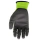 thumbnail image 4 of Guantes de trabajo BOSS con revestimiento de nitrilo de alta visibilidad, paquete de 5, 4 of 7