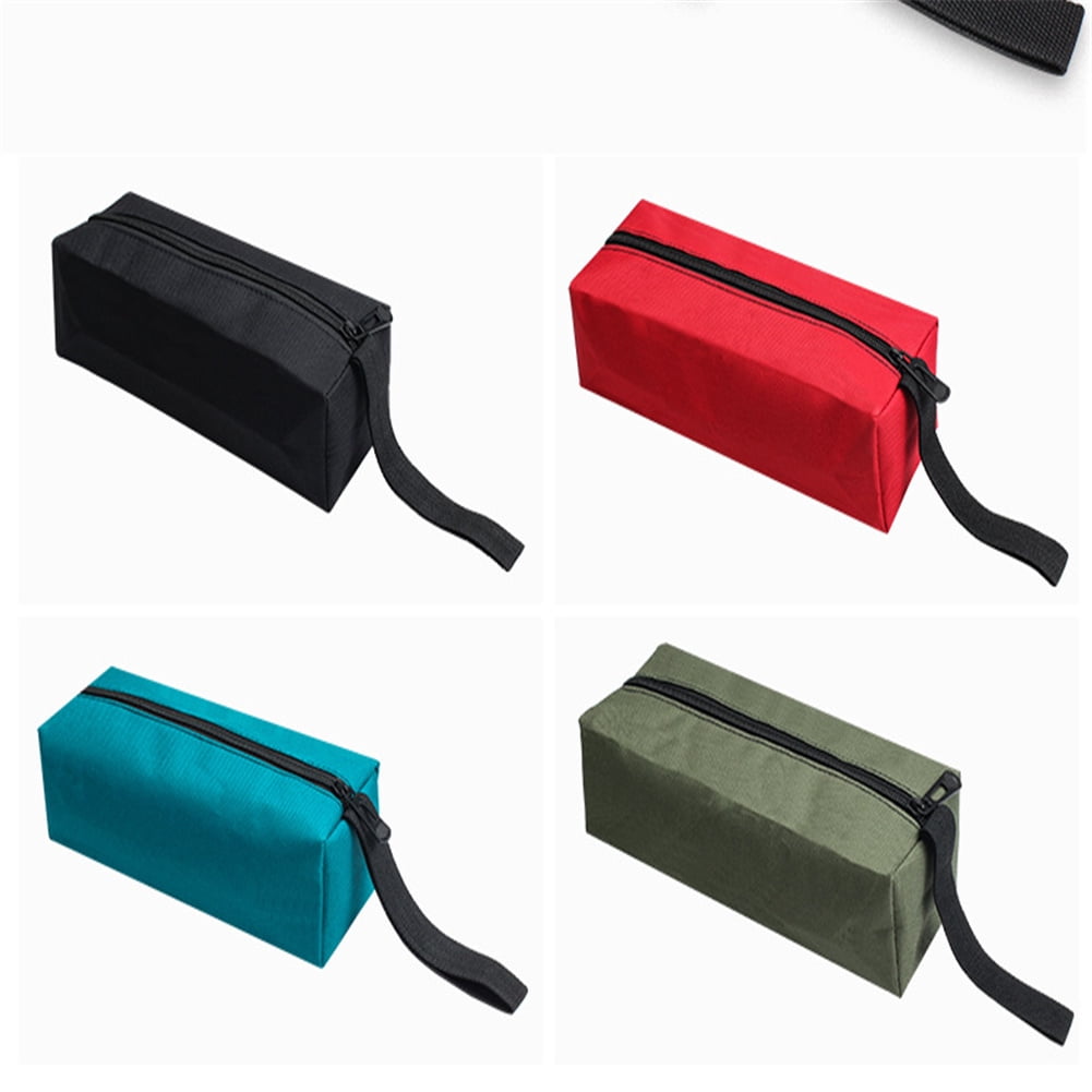 Oxford Cloth Zipper Storage Tool Bag Organized Small Parts Hand Tools Plumber Electrician Accessories