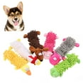 thumbnail image 3 of Flmtop Pet Dog Puppy Cute Pig Duck Hippo Shape Plush Doll Interactive Playing Chew Toy Chicken#, 3 of 8
