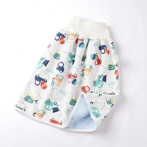 AURIGATE Toddler Baby Girl Skirt Toddler Baby Boys Girls Cotton Cute Cartoon Pattern Waterproof Impermeable Leakproof Diaper Pants Skirt