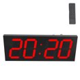 thumbnail image 3 of Reloj colgante LED distancia visible de 50 m Relojes electrónicos digitales Procesador ARM Panel de vidrio Plexi para hospitales ANGGREK Otros, 3 of 8
