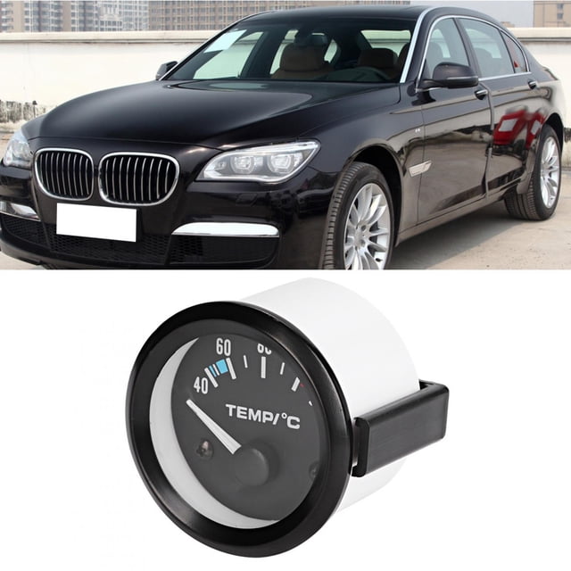 Medidor de temperatura del agua BuyWeek universal para automóvil 2 pulgadas 52 mm