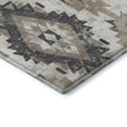 thumbnail image 3 of Addison Rugs Mayfield Premium Machine Washable Transitional Aztec Taupe Rectangle Rug, 3' x 5', 3 of 7
