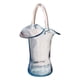 thumbnail image 2 of Jarrón de bolsa de con asa, soplado , escritorio, cocina, oficina, boda, sala de , decoración interior, contenedor de planta 8.5x14.5x33cm Los 8.5x14.5x33cm Macarena florero creativo, 2 of 7