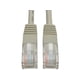 thumbnail image 1 of Cable de red Tripp Lite RJ-45 M-M , Cat5e de 30.48cm. Color Gris. Tripplite N002-001-GY, 1 of 1