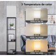 thumbnail image 3 of Lámparas De Piso Con Estante 3 Colores Metal Lámpara De Pie Modelo Negro, 3 of 4
