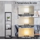 thumbnail image 3 of Lámparas De Piso Con Estante 3 Colores Metal Lámpara De Pie Modelo Negro, 3 of 4