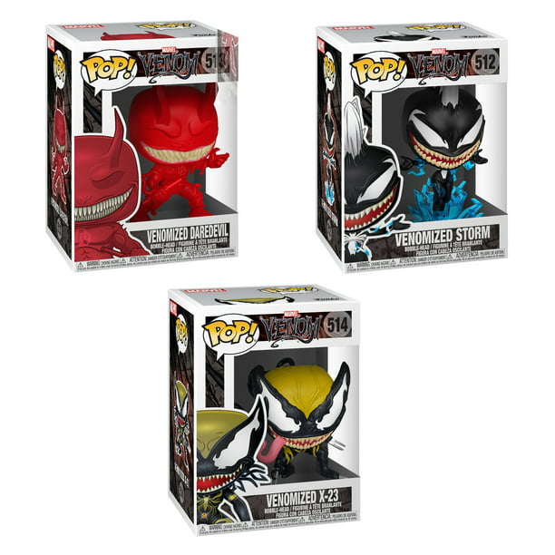 Funko POP! Marvel Venom Series 2 Collectors Set 2 Daredevil, X-23 - Walmart.com