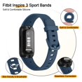 thumbnail image 4 of Brazaletes de repuesto compatibles con Vancle para Fitbit Inspire 3, paquete de 4, 4 of 8
