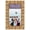 Natural Bamboo, variant on 19x28 Dark Brown Bamboo Real Wood Picture Frame Width 1.5 inches | Interior Frame Depth 0.5 inches