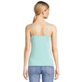 thumbnail image 4 of Time and Tru Women's Cami with Adjustable Straps, 5 Pack, Sizes XS-XXXL, 4 of 5