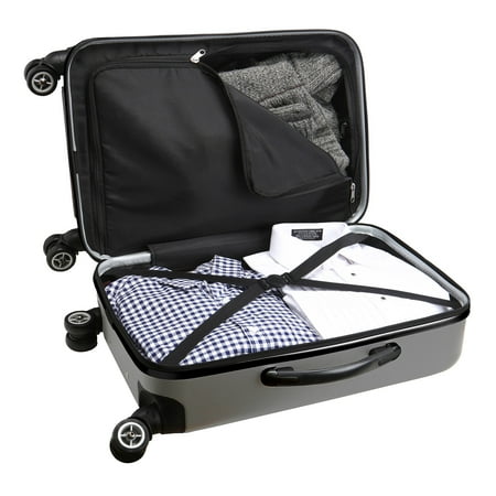 NFL New York Giants Mojo Hardcase Spinner Suitcase - Silver