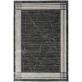 thumbnail image 2 of Nourison Desire Abstract Charcoal/Silver 3'11" x 5'11" Area Rug, (4x6), 2 of 9
