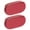 Z-Red, variant on Double-Sided Foot Scraper for Callus Removal, Dual Action Pedicure Rasp and Scrubber for Dry Hard Skin, Stainless Steel Pedicure Feet File Tool with Replaceable Head for Cracked Heels & Corns