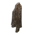 thumbnail image 5 of MEICHEN Women's Button Down Shirts Fashion Elegant Leopard Print Button Down Shirts Collared Long Sleeve Blouses Tops Tops for Women Trendy, 5 of 5