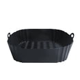thumbnail image 1 of SharkTRUE 1PC Square Silicone Air Fryer Basket Reusable High Easy Clean To Temperature Air Resistant, 1 of 8