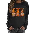 thumbnail image 2 of Meichang Hauts pour Femmes Automne Action de Grâce T-Shirts Graphiques Décontractés Manches Longues Coupe Ample Col Rond Pull Blouse Hauts, 2 of 4