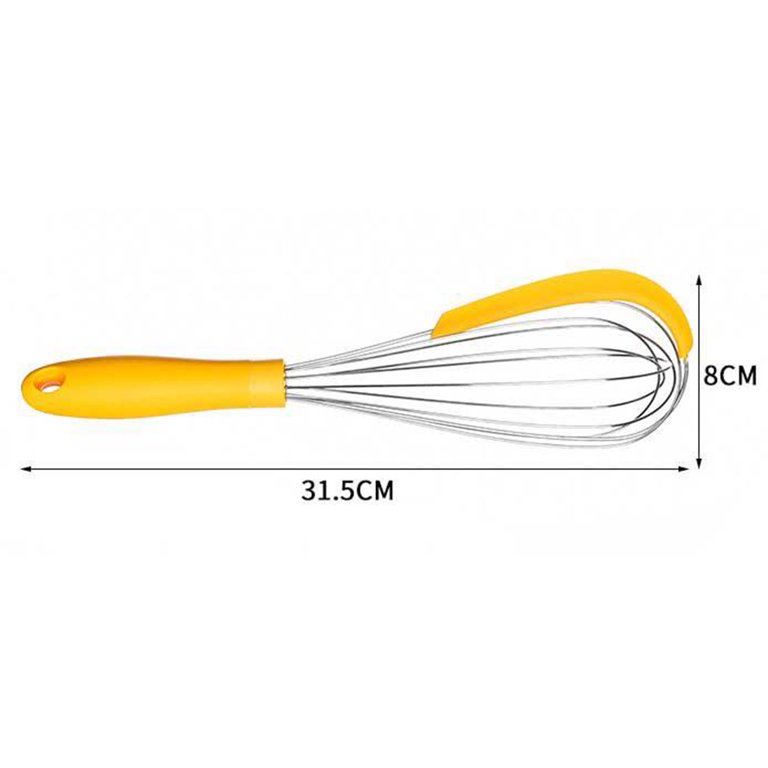 Twist Whisk, 2-in-1 Collapsible Balloon And Flat Whisk, Kitchen