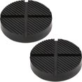 thumbnail image 1 of Universal Floor Jack Rubber Pad Jack Pad Adapter Pinch Weld Side Frame Rail Protector Puck/Pad (2 Pack), 1 of 5
