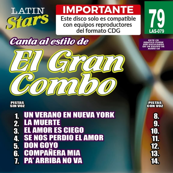Karaoke Latin Stars 079 El Gran Combo