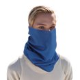 thumbnail image 6 of Unique Bargains 1 Pc Multi-function Face Scarf Mask Face Mask for Outdoor Cycling Blue, 6 of 6