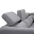 thumbnail image 5 of Steve Silver Isla Gray Tweed Fabric Power Reclining Sectional, 5 of 9
