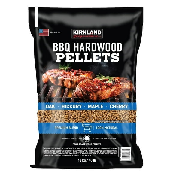 Kirkland Signature Premium Blend BBQ Hardwood Pellets, 40 Pounds