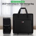 thumbnail image 4 of BUBM BUBM 27-Inch Waterproof Rolling Laptop Case with Handles, Durable Nylon Storage Bag for Easy Transport, 27-Inch Size, 4 of 7