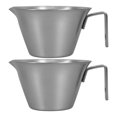thumbnail image 1 of unbranded 2Ud Espresso Measuring Cup En Acero Inoxidable Con Escala Precisa Para Preparación De Café, 1 of 8