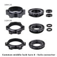thumbnail image 3 of ZTTO Bicycle Hub Center Lock Adapter to 6 Bolt Disc Brake Boost Hub Spacer 15x100 to 15 x 110 Front Rear Washer 12x148 Thru Axle 15 * 100MM to 15 * 110MM, 3 of 5