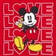 thumbnail image 3 of Camiseta Disney Mickey Mouse Red Love para niños pequeños 5T, 3 of 7