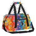 thumbnail image 3 of Qzaxky Custom Dance Bag Gym Bag Personalized Duffle Bag Large Dance Bag for Girls with Name Overnight Bag Rainbow Flower, 3 of 7