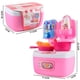 thumbnail image 3 of Juego de cocina de juguete para niños, rompecabezas, médico, juguete con almacenamiento para niños y niñas, 3 of 3